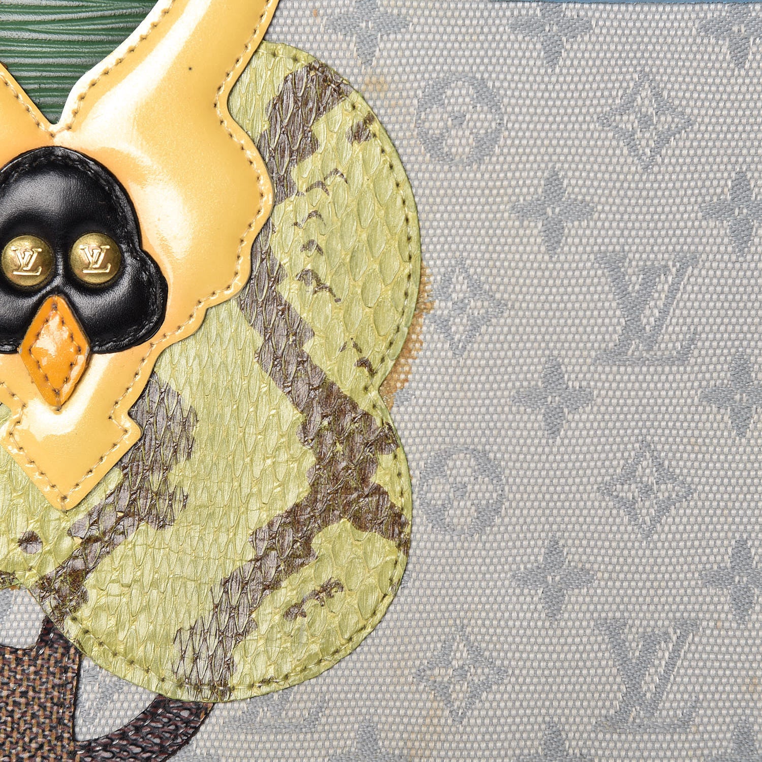 Louis Vuitton Mini Monogram Patchwork Conte De Fees Musette Grey 19 of 25