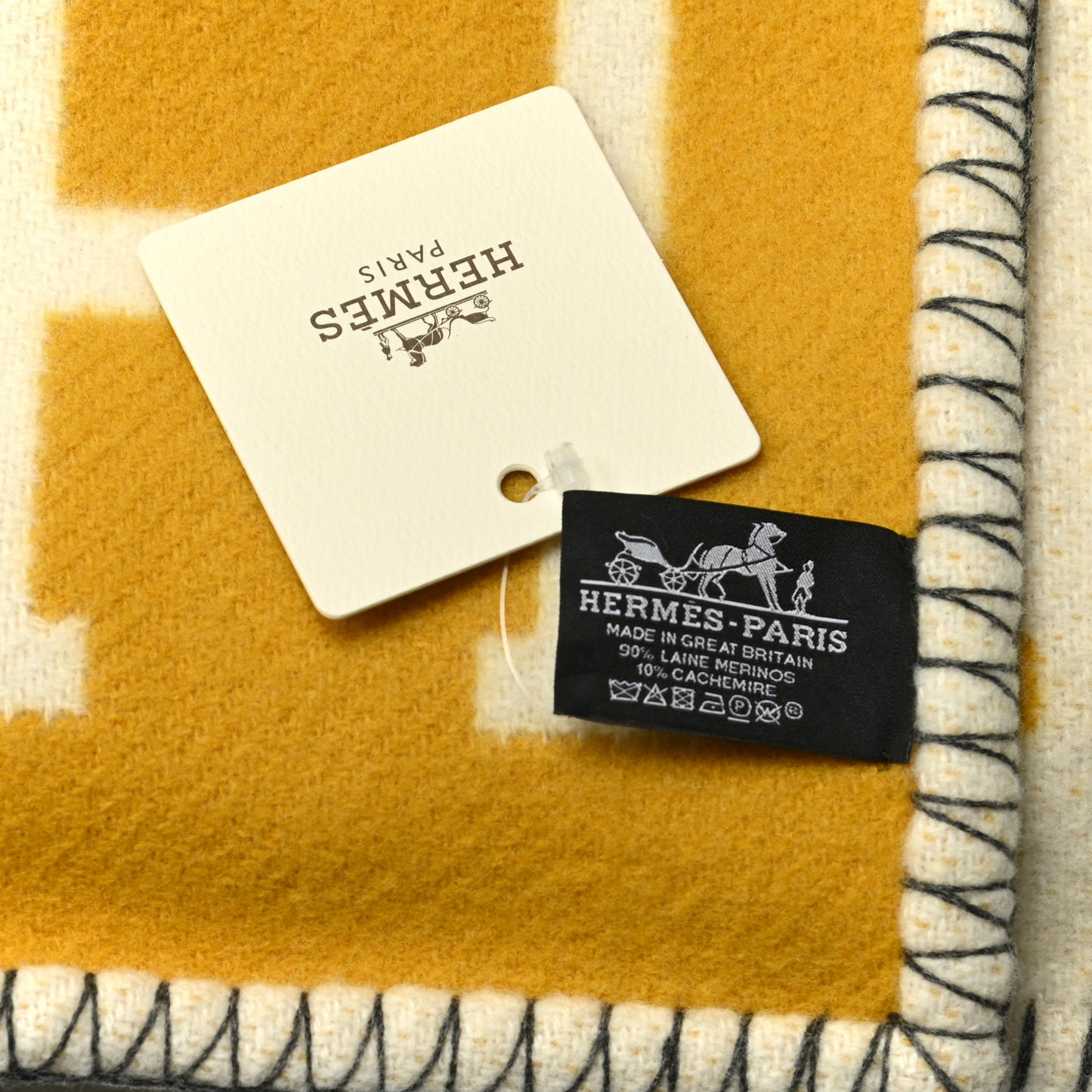 Wool Cashmere Avalon III Blanket Gris Soleil