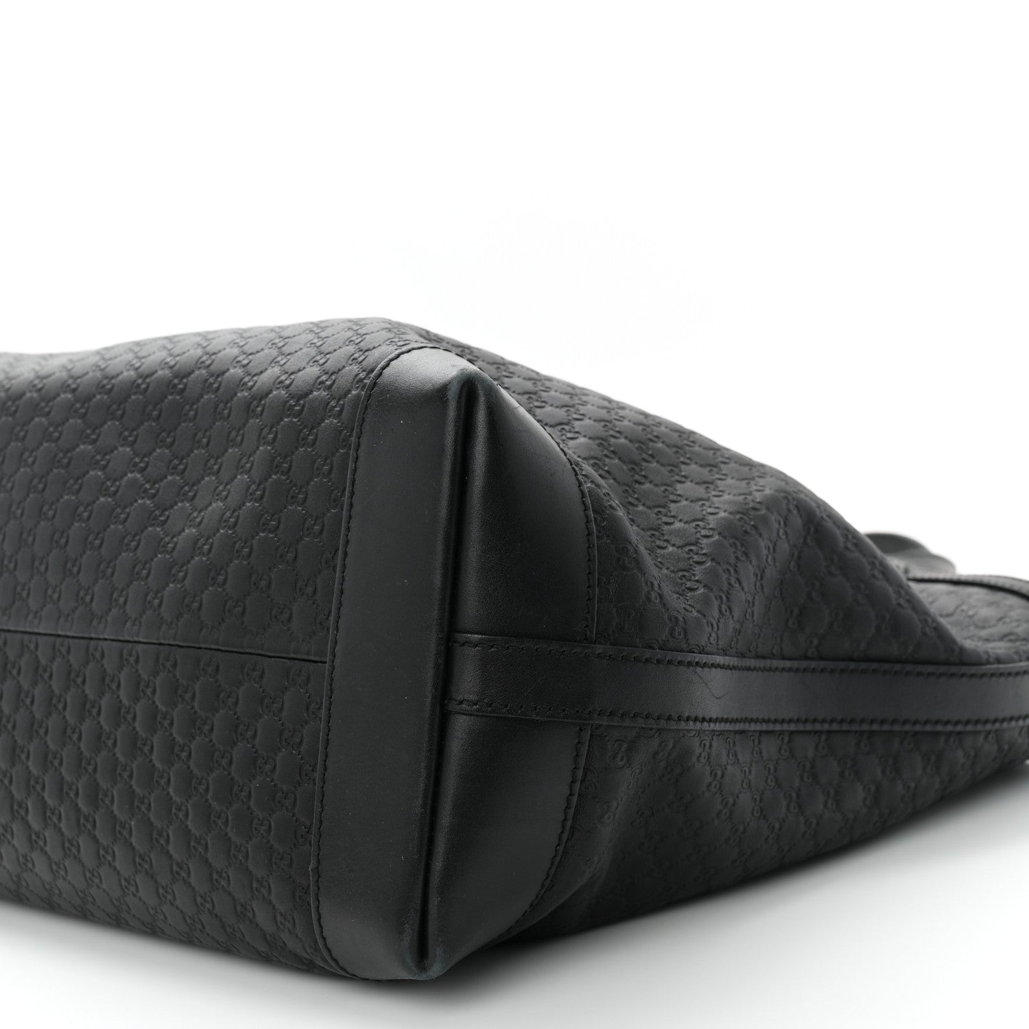 Gucci Microguccissima Medium Craft Tote Black 11 of 13