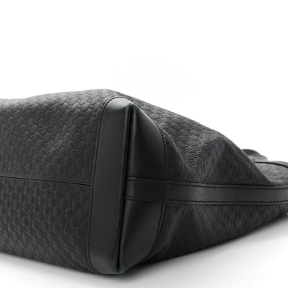 Gucci Microguccissima Medium Craft Tote Black 11 of 13
