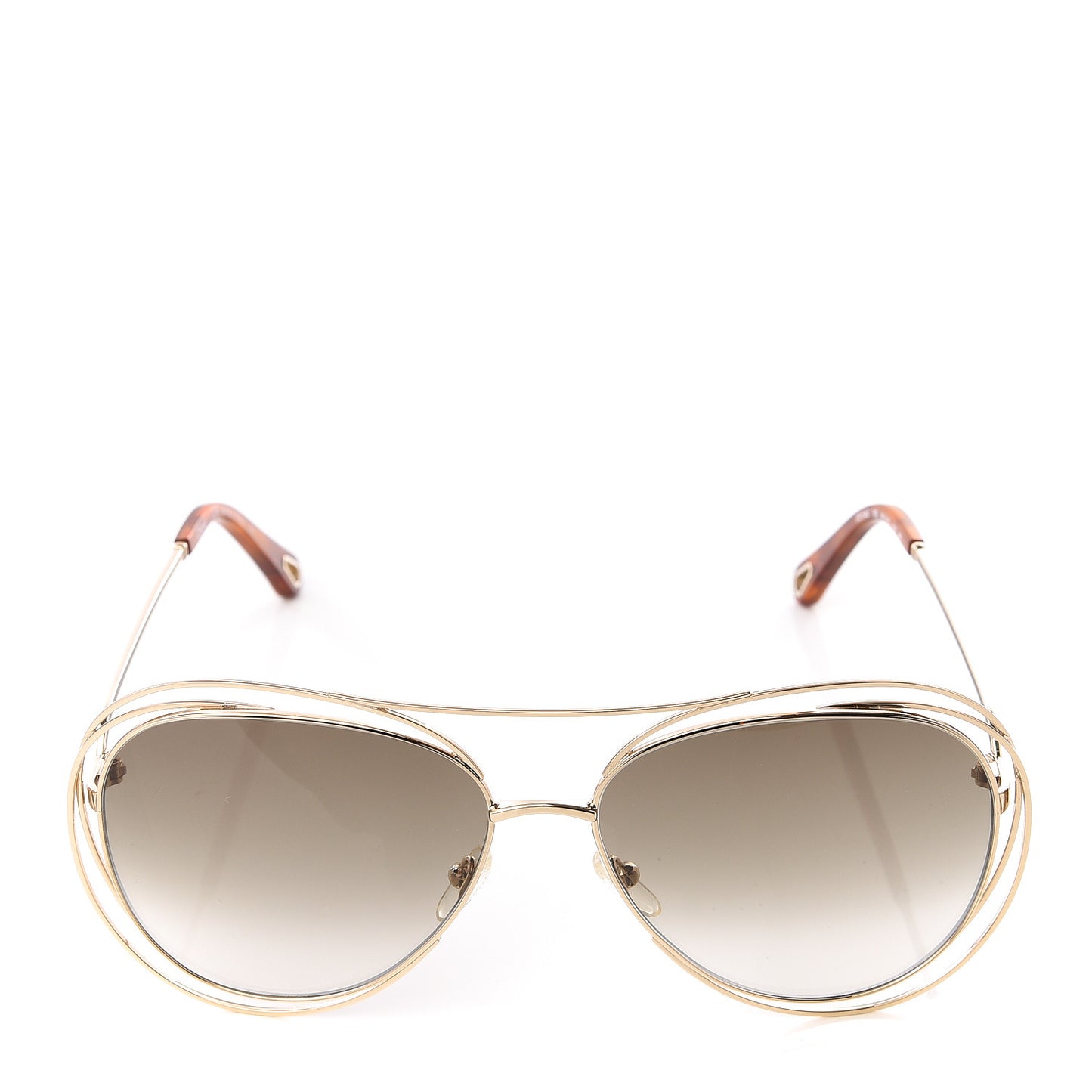 Carlina Round Sunglasses CE134S Gold