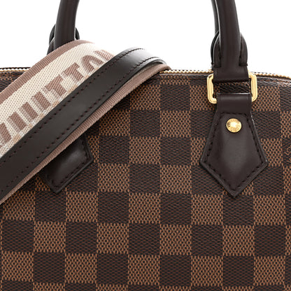 Louis Vuitton Damier Ebene Speedy Bandouliere 20 7 of 10