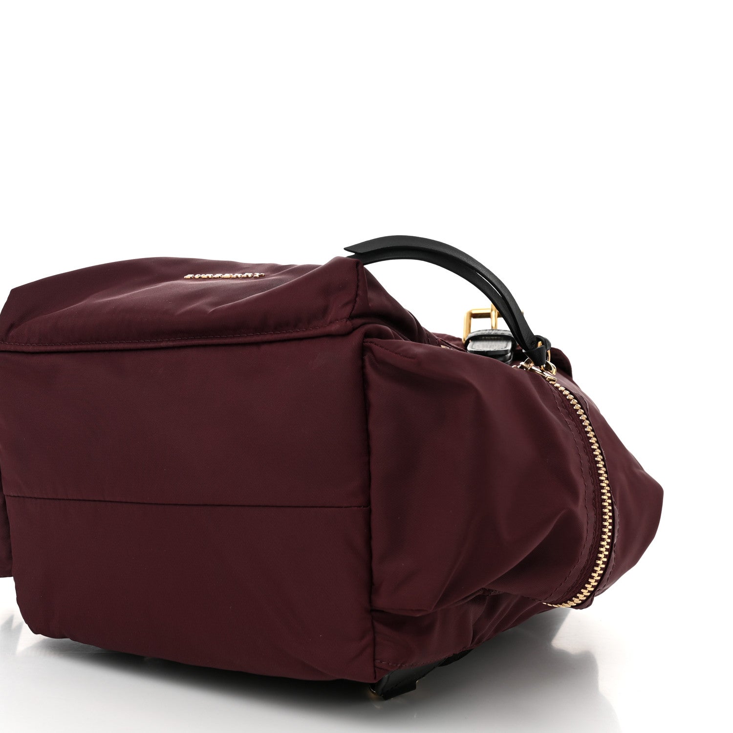 Burberry Nylon Medium Rucksack Backpack Burgundy Red 10 of 11