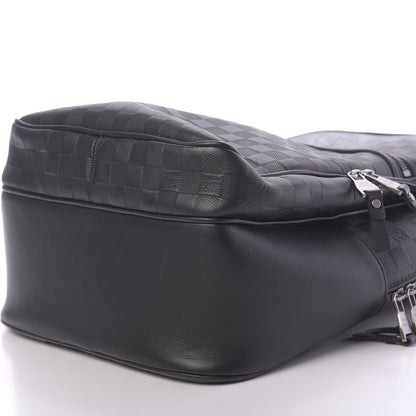 Louis Vuitton Damier Infini Michael Backpack Black 6 of 9