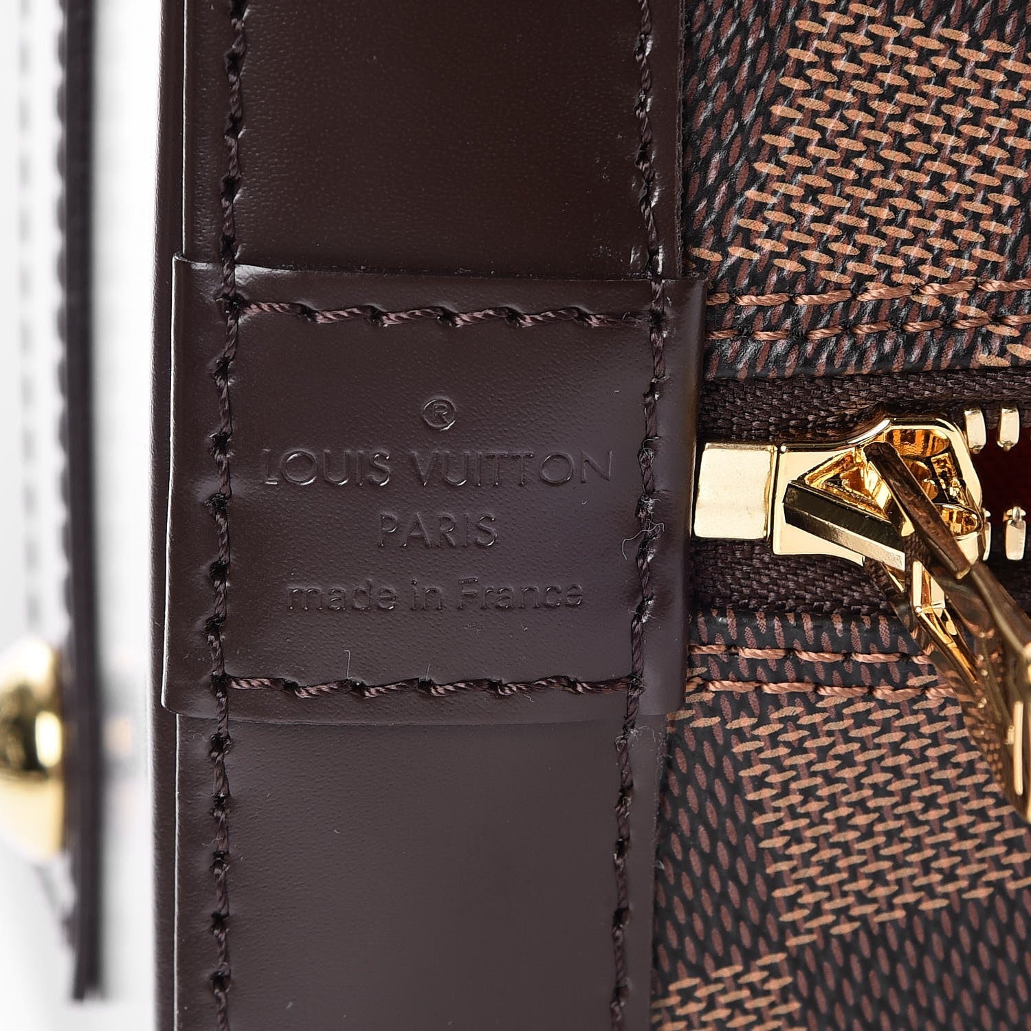 Louis Vuitton Damier Ebene Alma PM 6 of 6