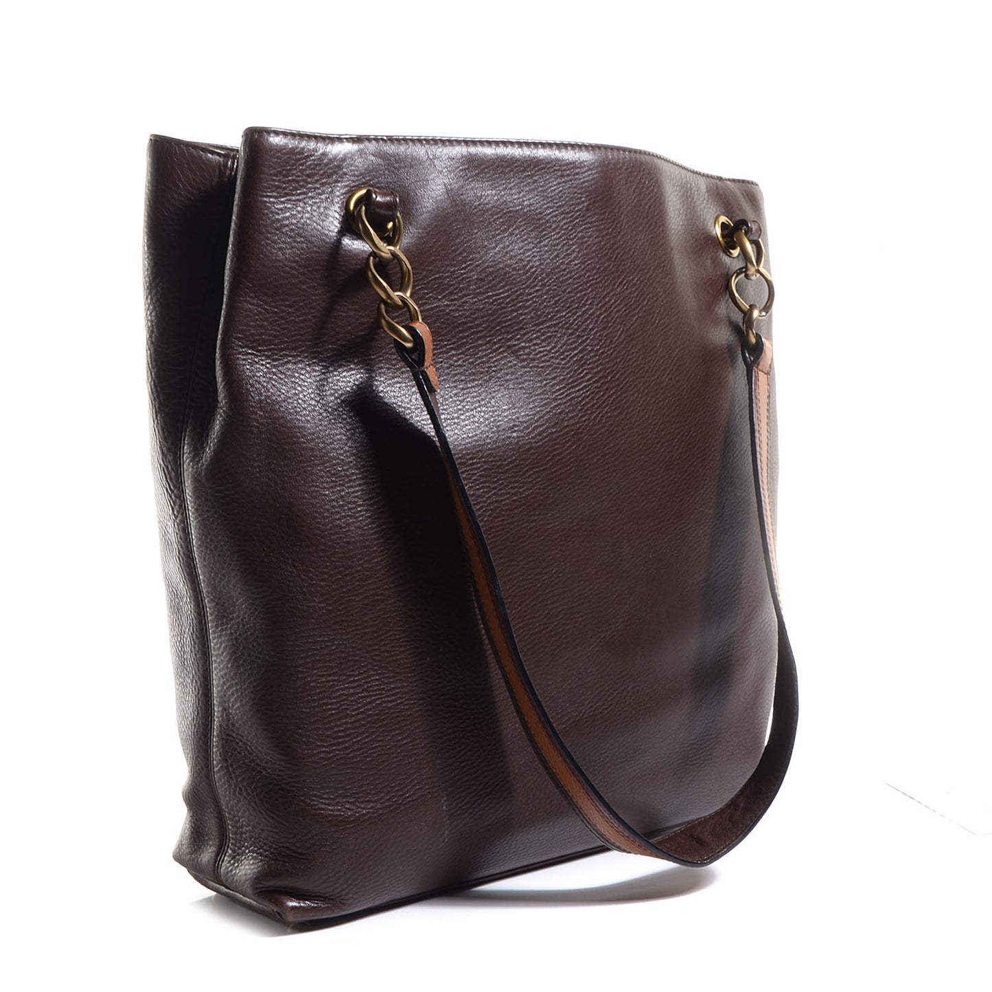 Deerskin Shoulder Bag Brown