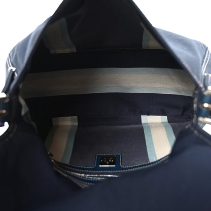 Fendi Canvas Mama Baguette Blue 5 of 10