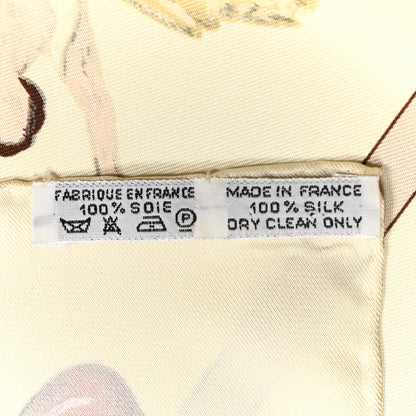 Hermes Silk La Danse Du Cheval Scarf 90 3 of 4