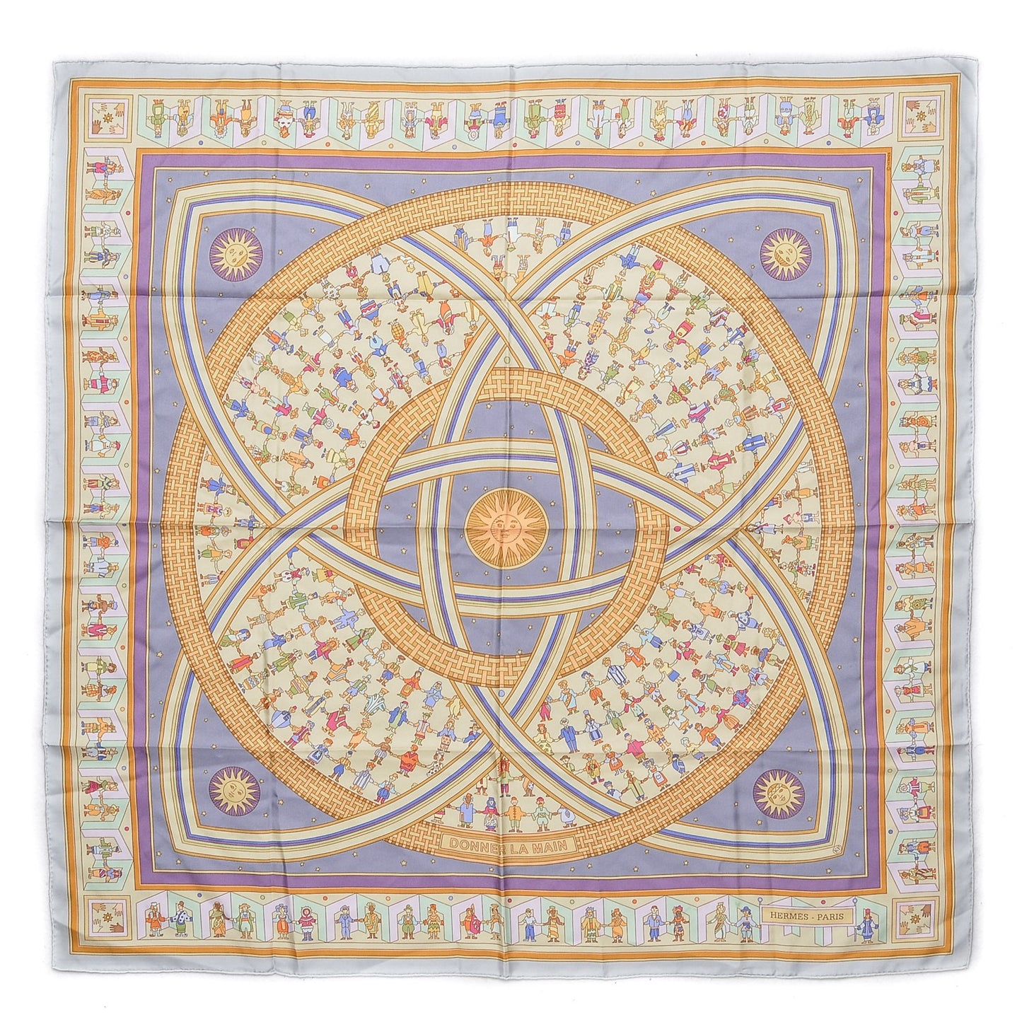 Silk Donner La Main Scarf 90