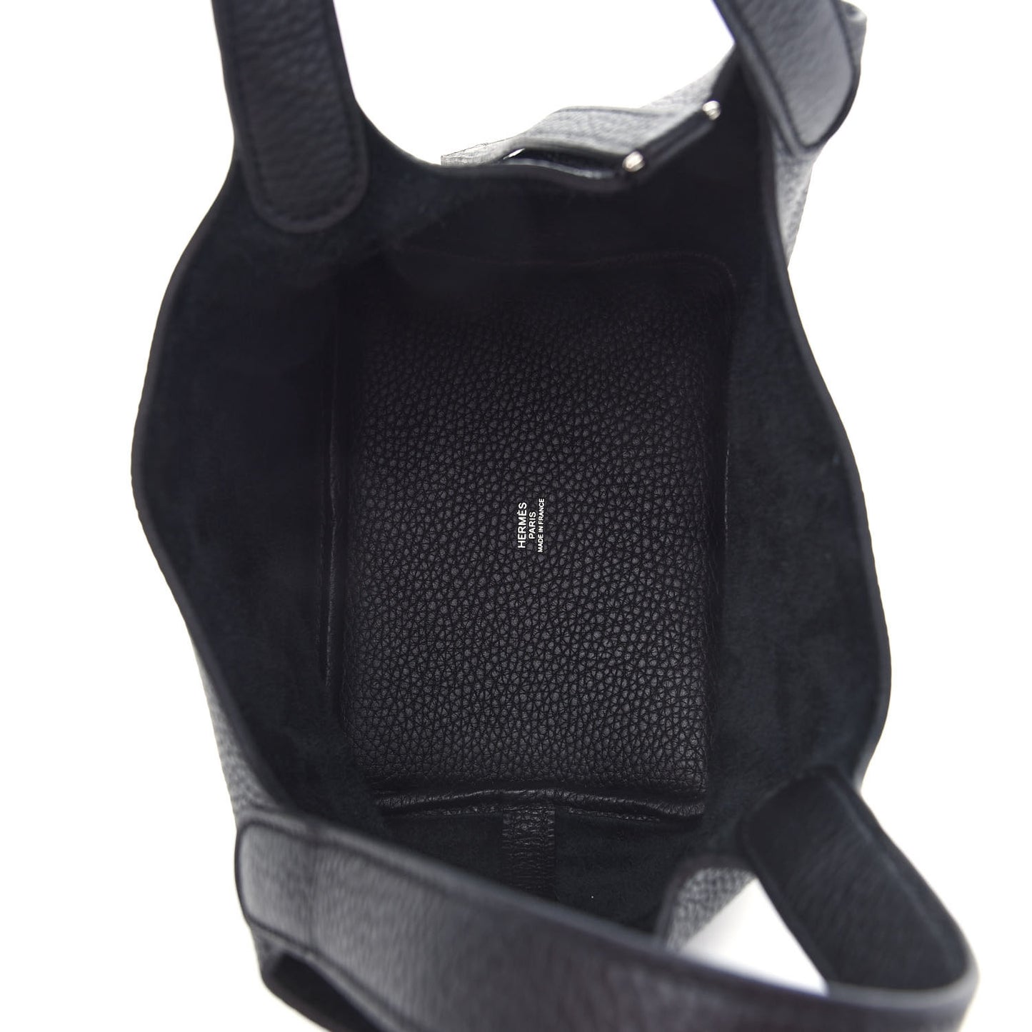 Taurillon Clemence Picotin Lock 18 PM Black