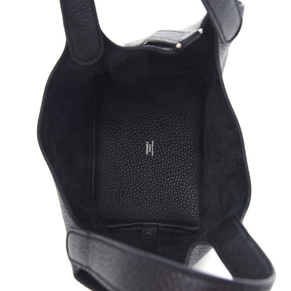 Hermes Taurillon Clemence Picotin Lock 18 PM Black 5 of 9