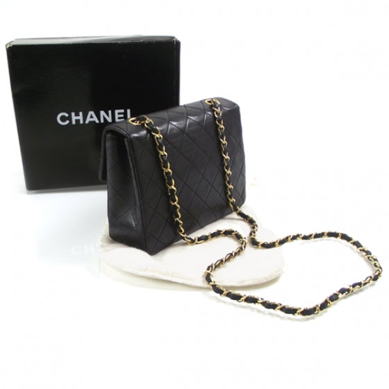 Vintage Lambskin Medium Flap Bag