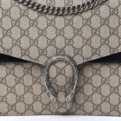 Gucci GG Supreme Monogram Medium Dionysus Shoulder Bag Black 16 of 16
