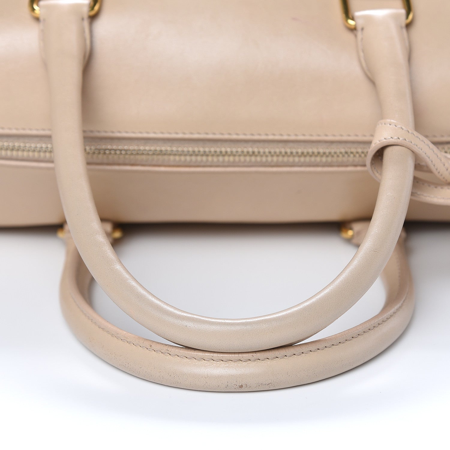 Saint Laurent Calfskin Classic Duffle 6 Beige 13 of 21