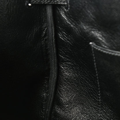 Hermes Taurillon Clemence Birkin 35 Black 12 of 14