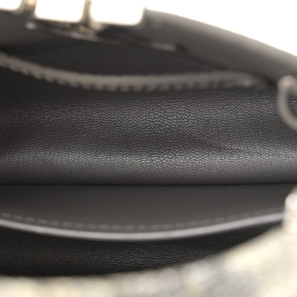 Louis Vuitton Lizard Mini Capucines Argento 5 of 10