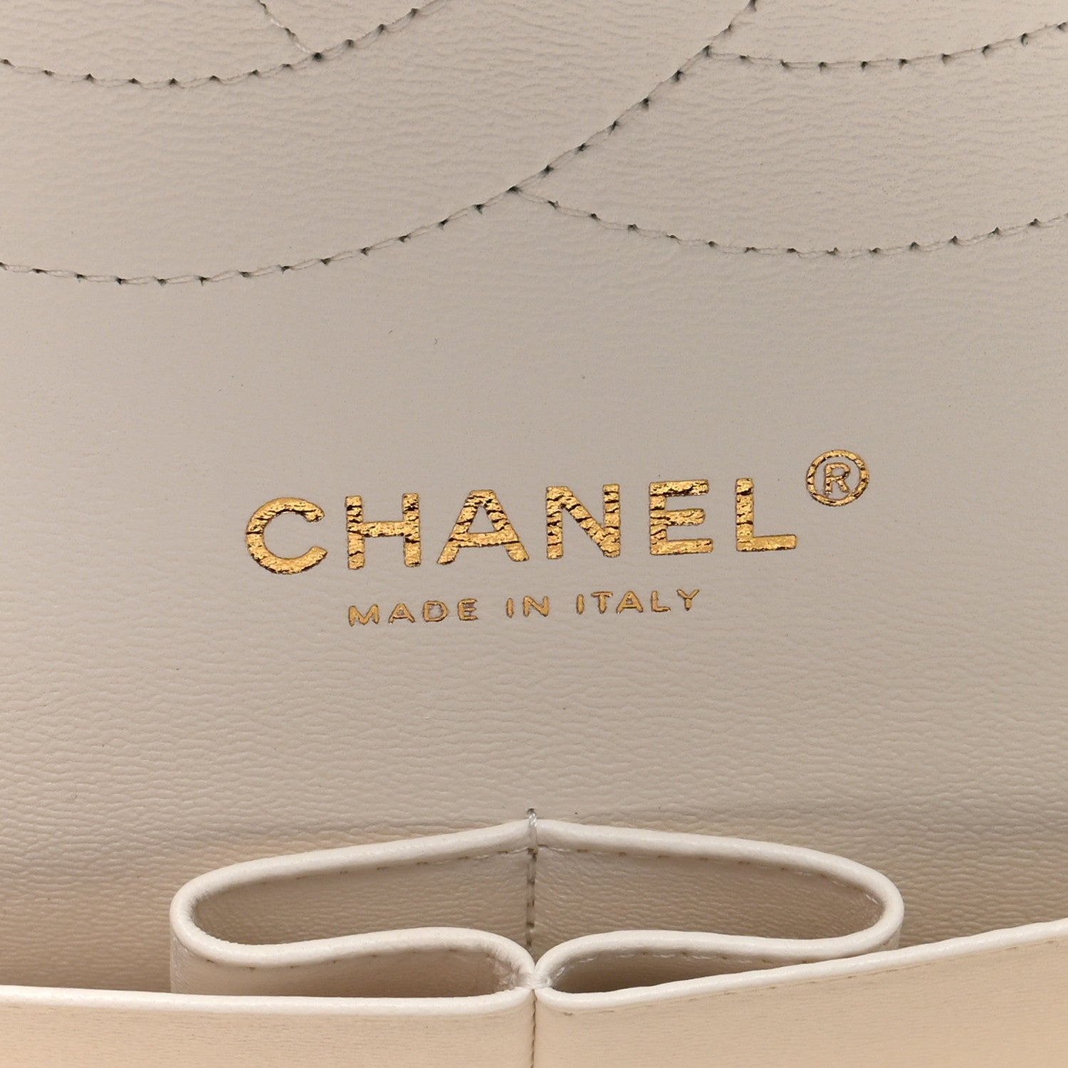 Chanel Caviar Quilted Jumbo Double Flap White 6 of 10
