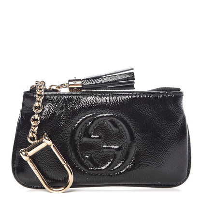 Gucci Patent Soho Key Case Black 1 of 7