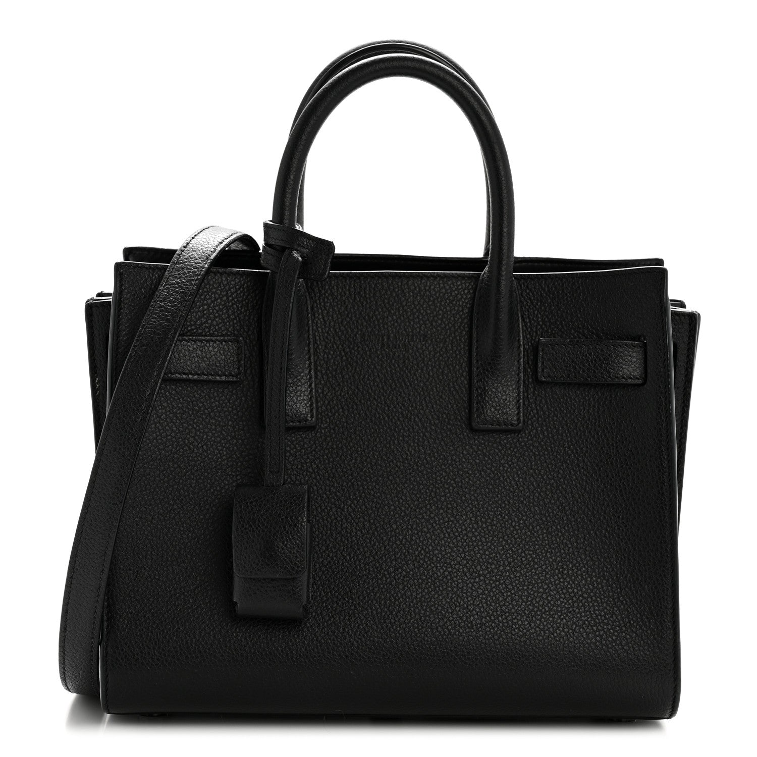 Saint Laurent Calfskin Nano Sac De Jour Black 1 of 16