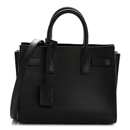 Saint Laurent Calfskin Nano Sac De Jour Black 1 of 16
