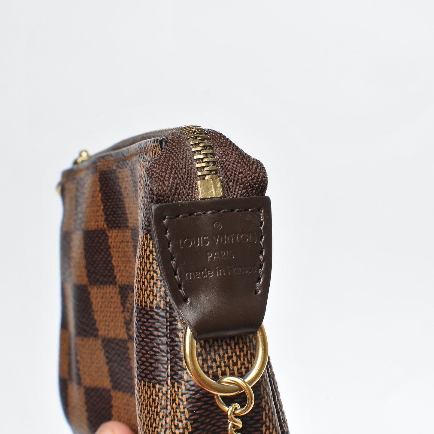 Damier Ebene Mini Pochette Accessories