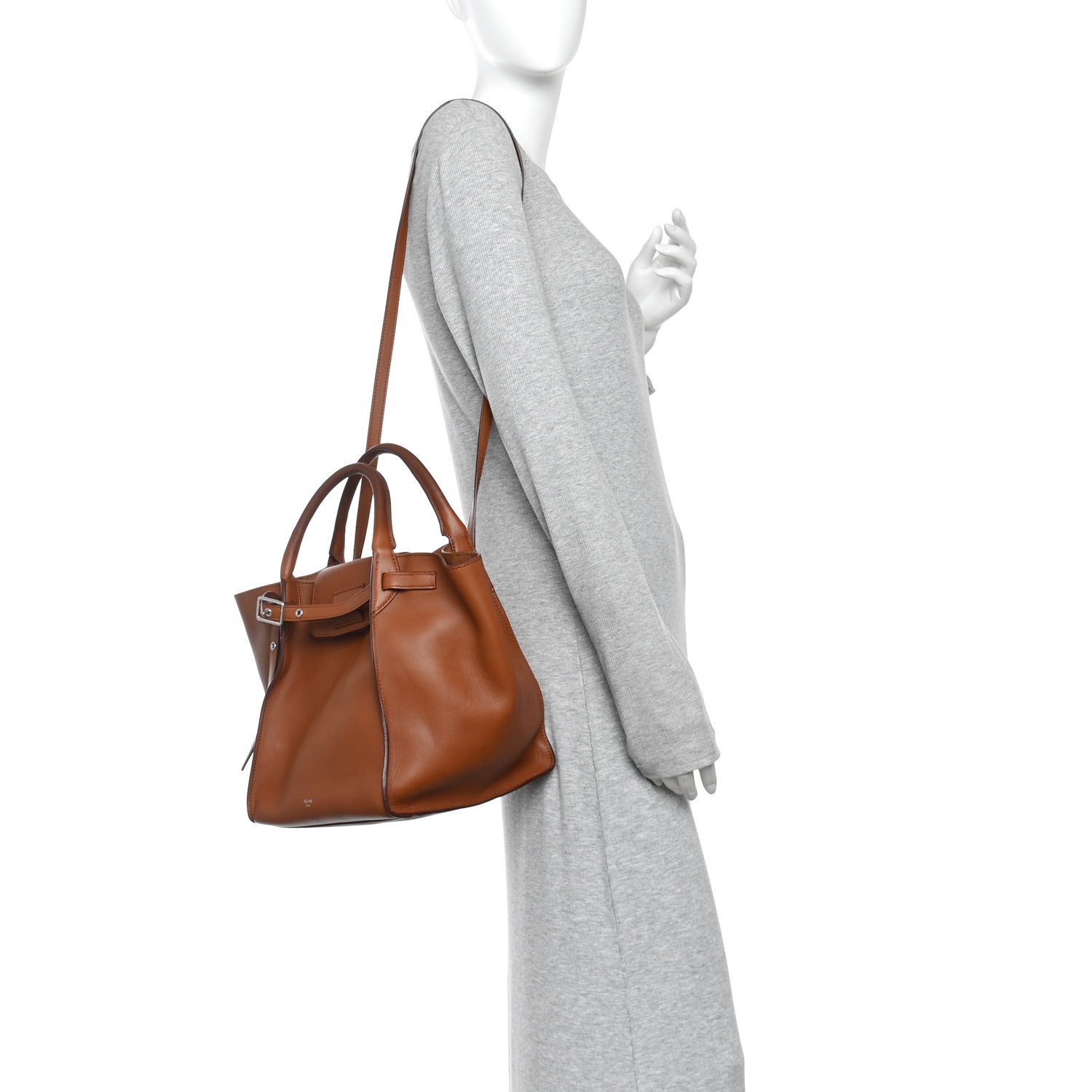 Celine Smooth Calfskin Small Big Bag Tan 2 of 10