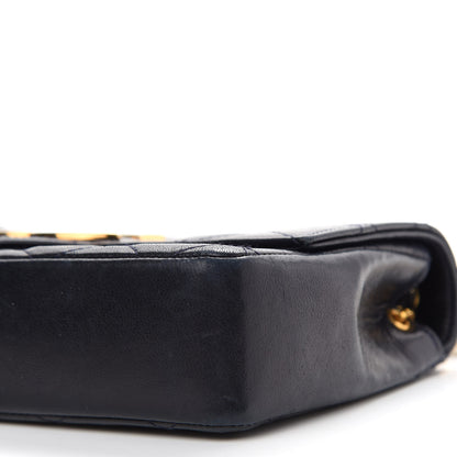 Chanel Lambskin Quilted Single Flap Black 9 of 10