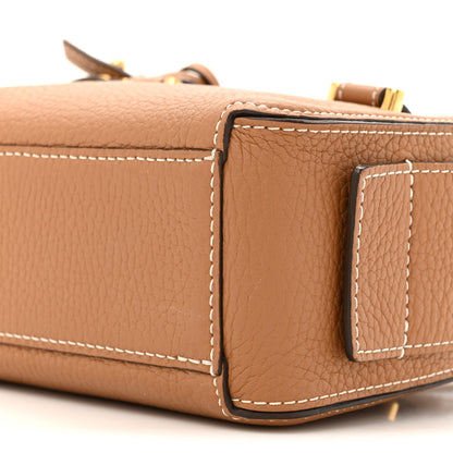 Delvaux Taurillon Soft Nano Cool Box Satchel Vegetal Ivory 8 of 9