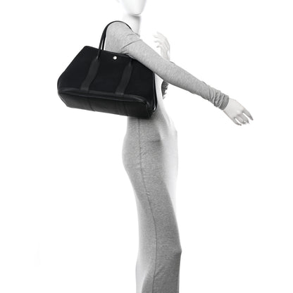 Hermes Toile Negonda Garden Party Tote 36 MM Black 2 of 11