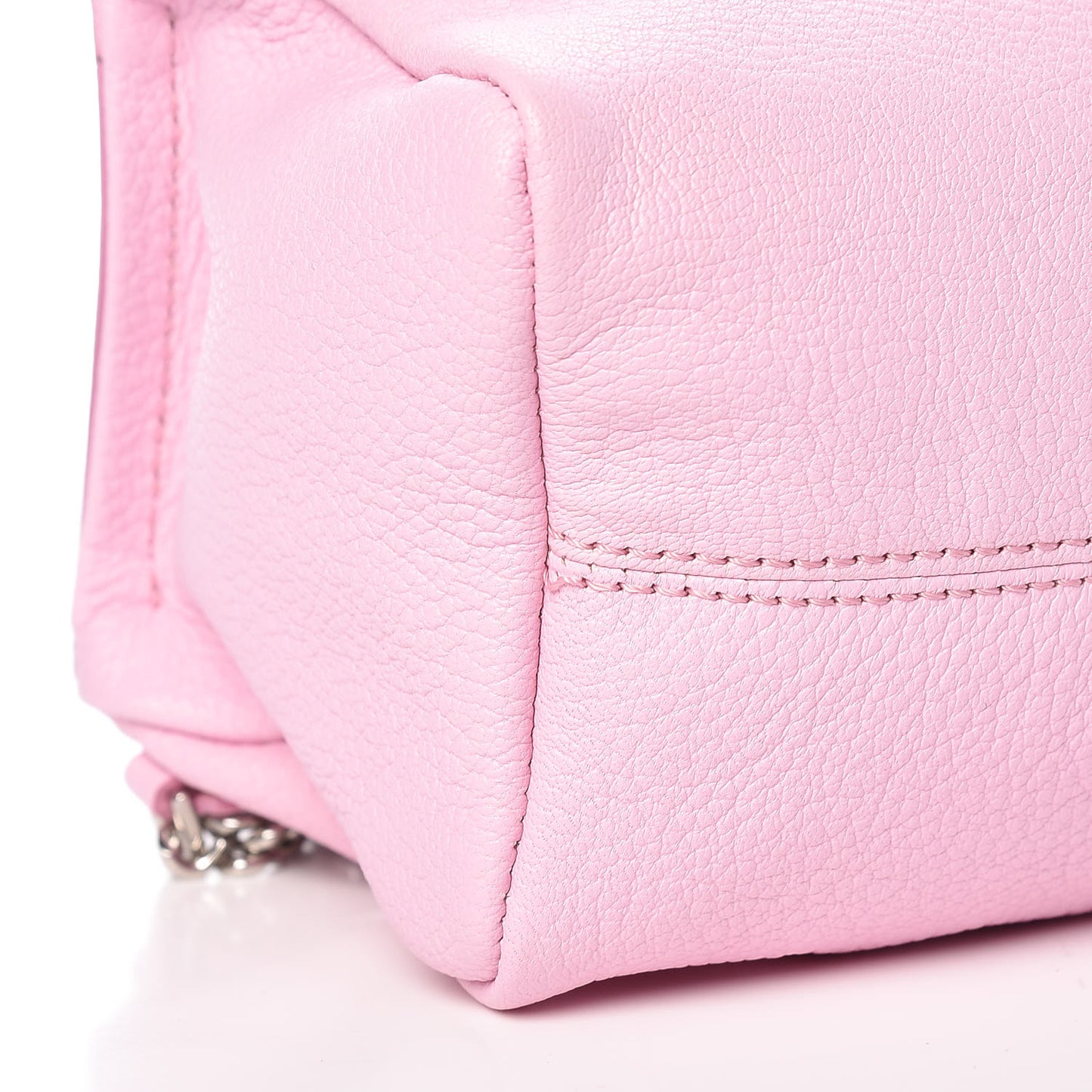 Sugar Goatskin Mini Chain Pandora Bright Pink