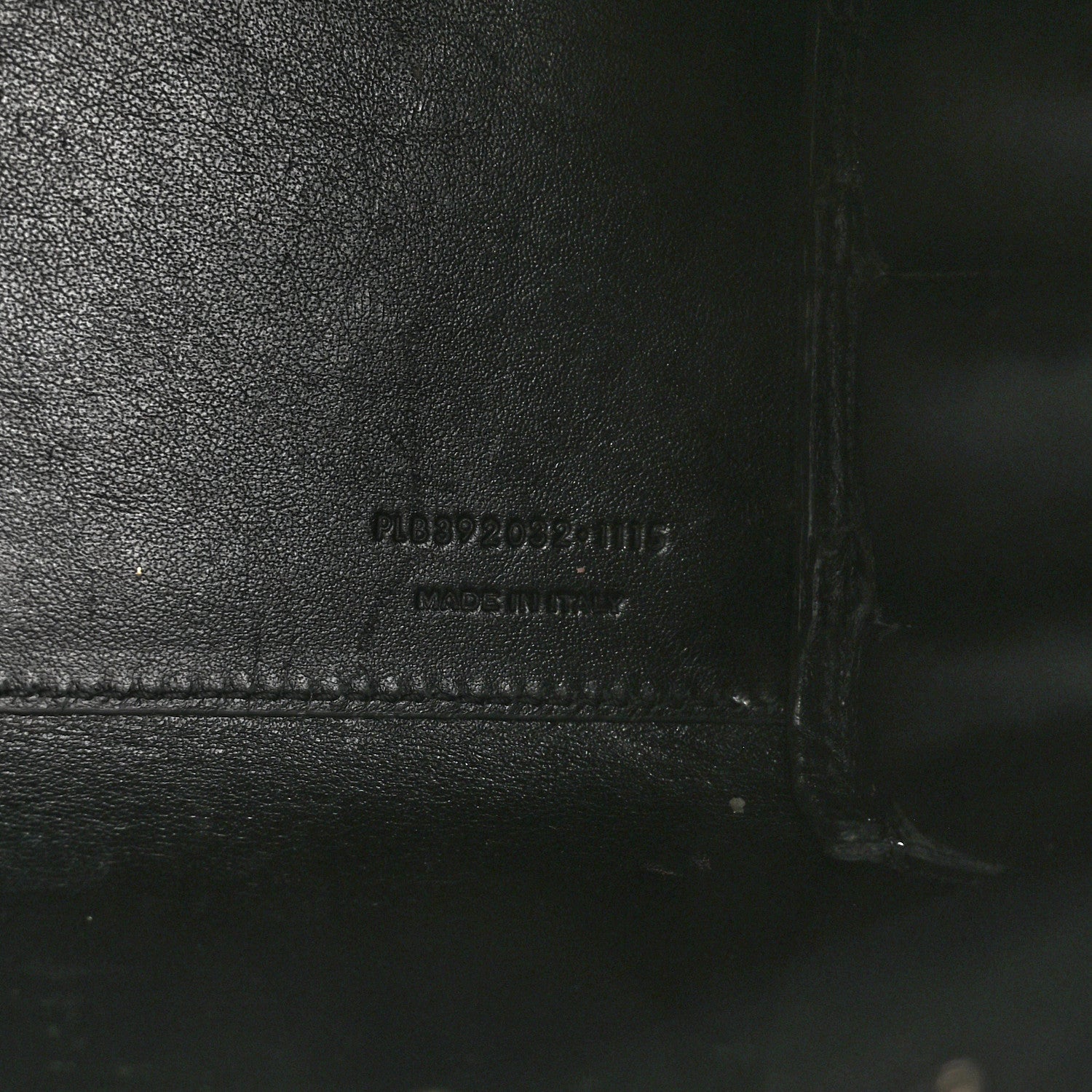 Saint Laurent Calfskin Crocodile Embossed Nano Sac De Jour Black 7 of 13