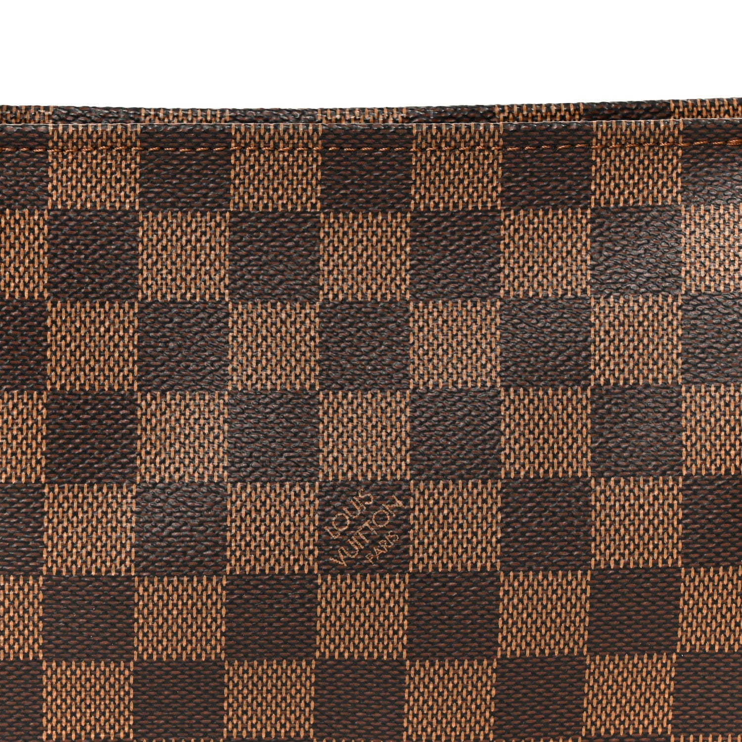 Louis Vuitton Damier Ebene Trousse Make Up Bag Pochette 8 of 10