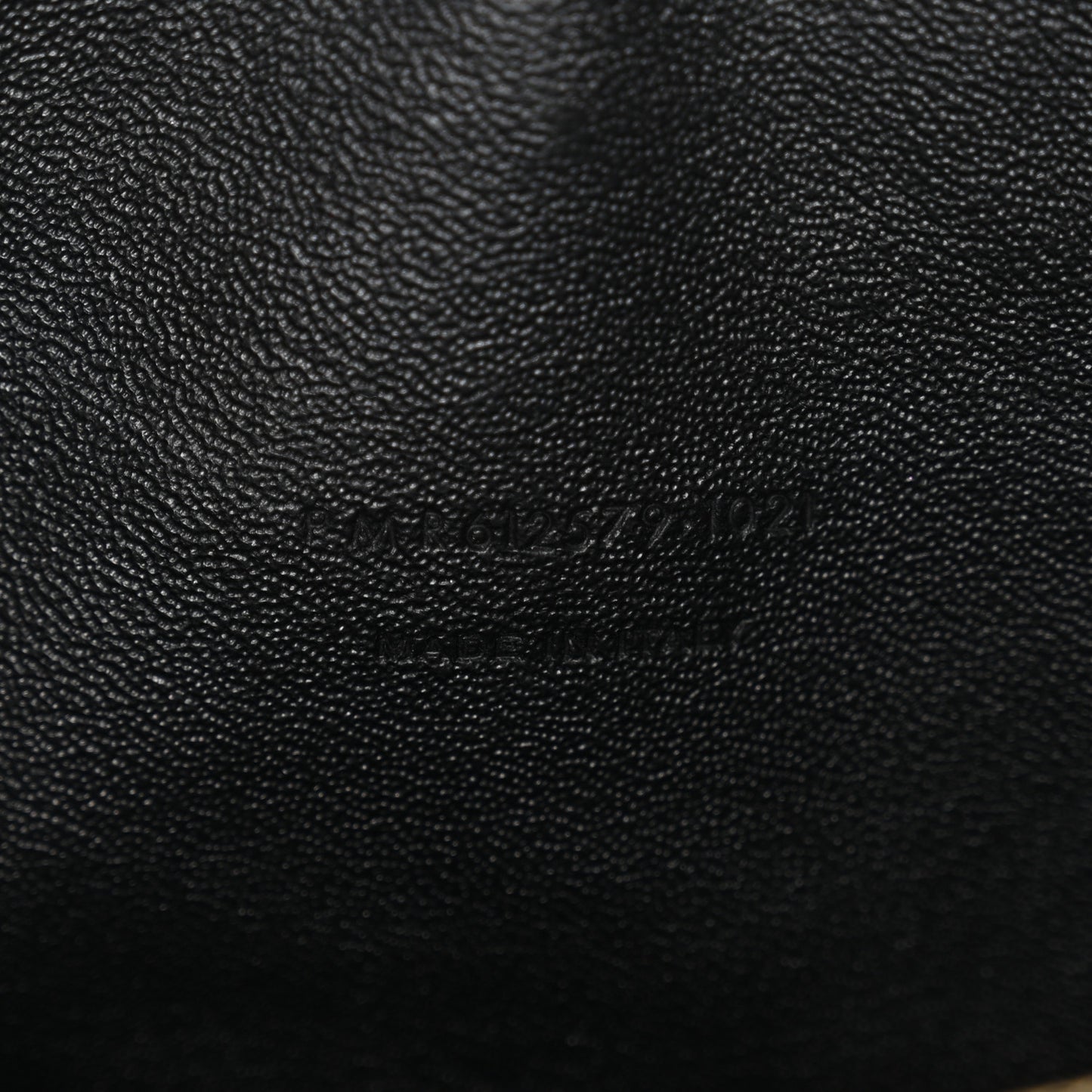 Grain De Poudre Matelasse Monogram Mini Lou Camera Bag Black