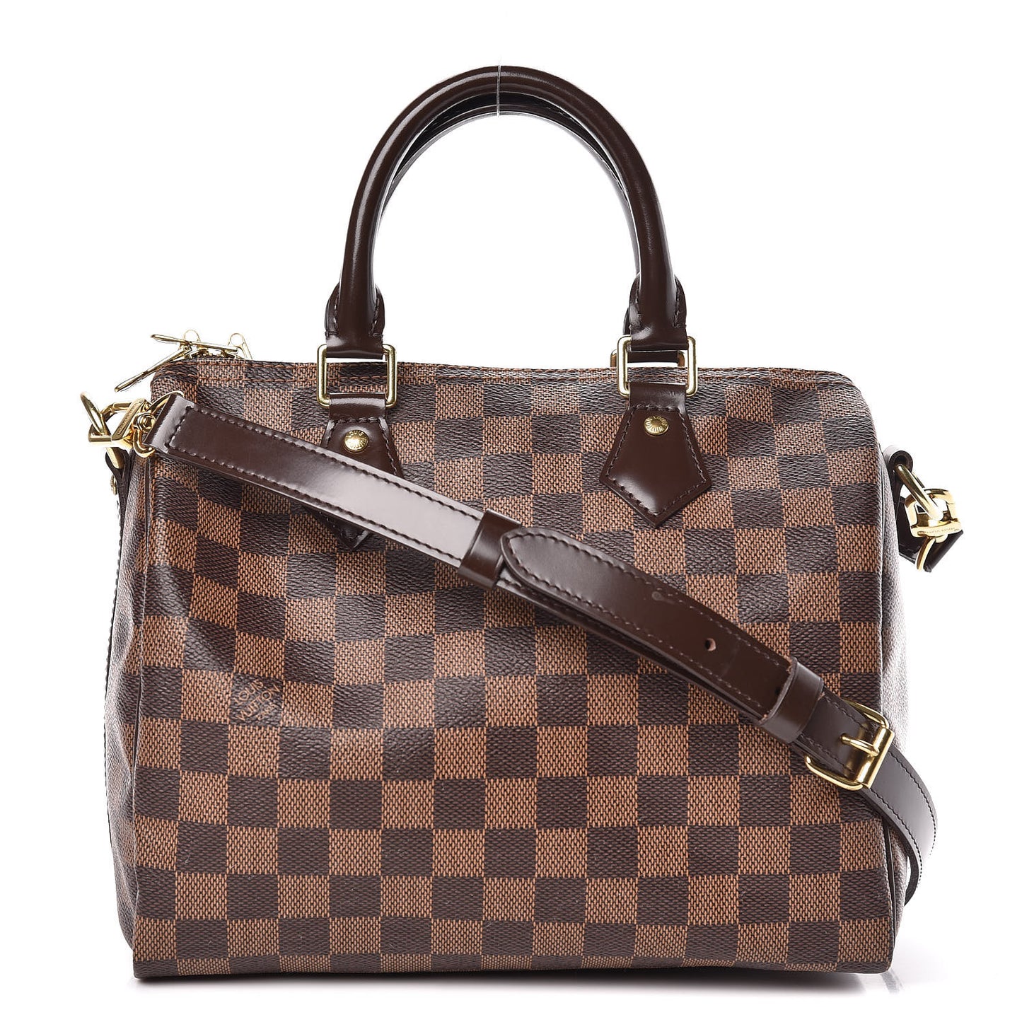 Damier Ebene Speedy Bandouliere 25