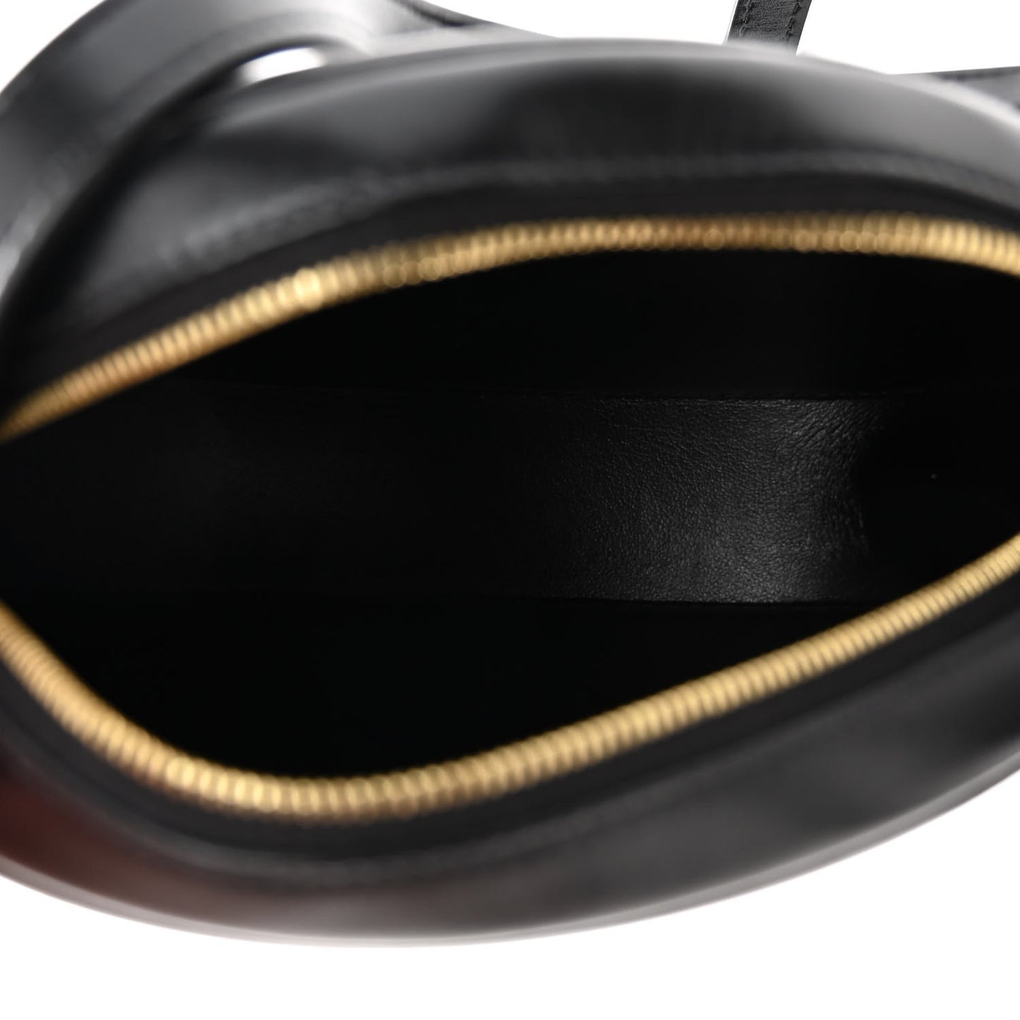 Smooth Calfskin Cuir Triomphe Oval Bag Black