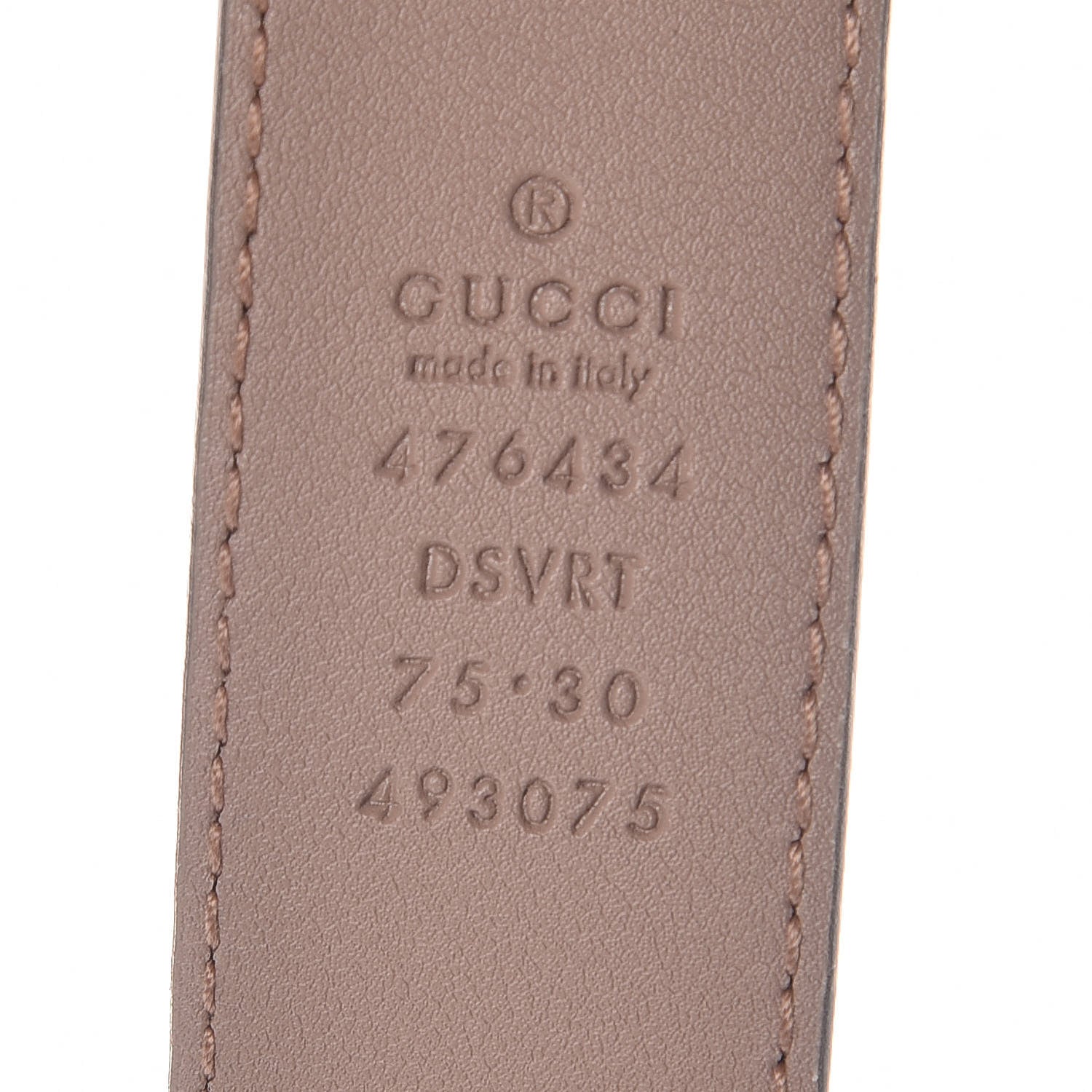 Gucci Calfskin Matelasse GG Marmont Belt Bag 75 30 Porcelain Rose 8 of 10