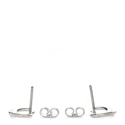 Tiffany Sterling Silver 11mm Elsa Peretti Open Heart Earrings 3 of 3