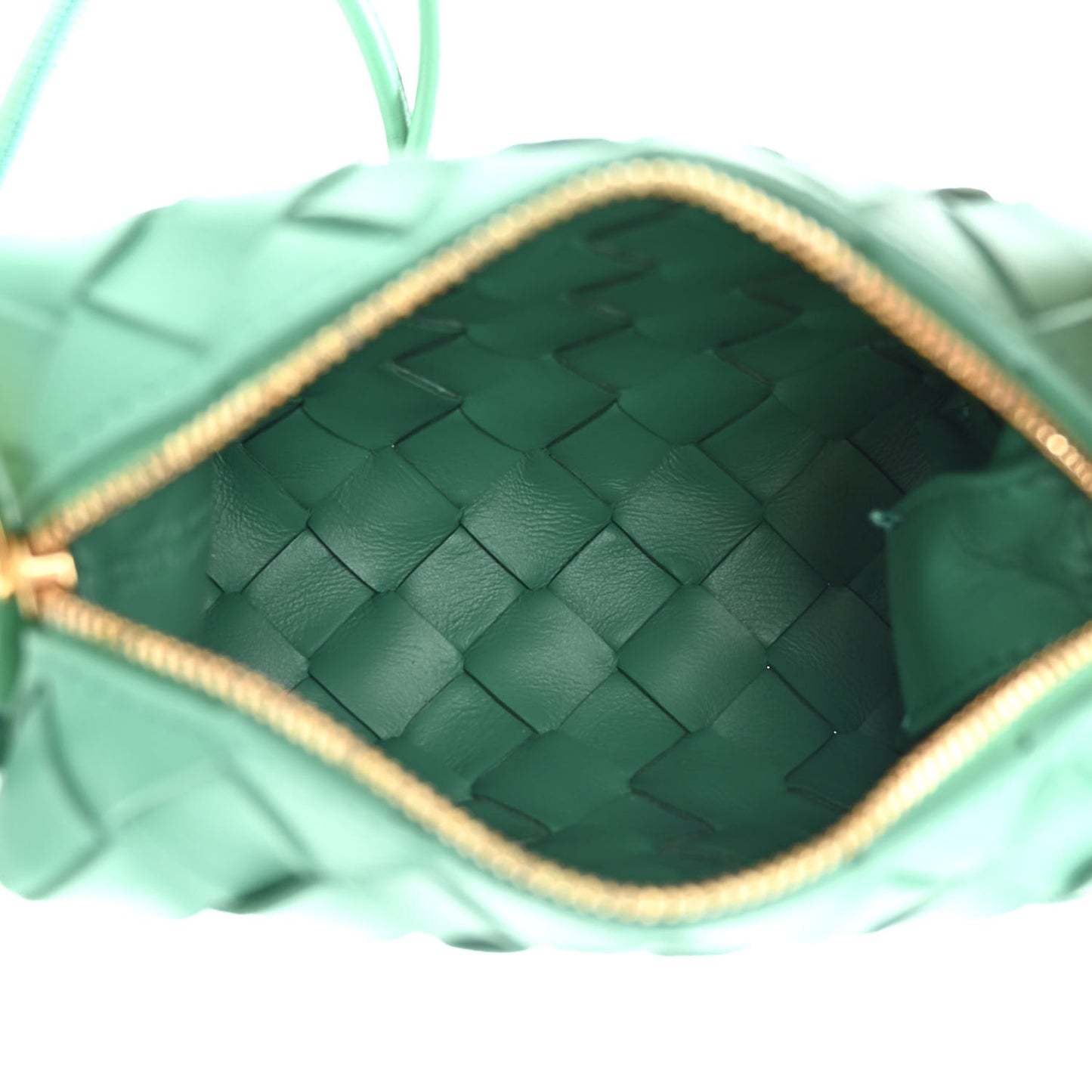Nappa Intrecciato Candy Loop Camera Bag Mermaid