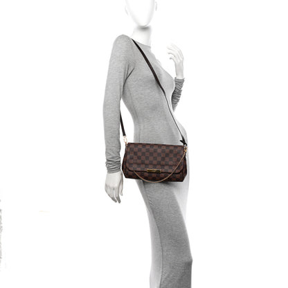 Louis Vuitton Damier Ebene Favorite MM 2 of 12