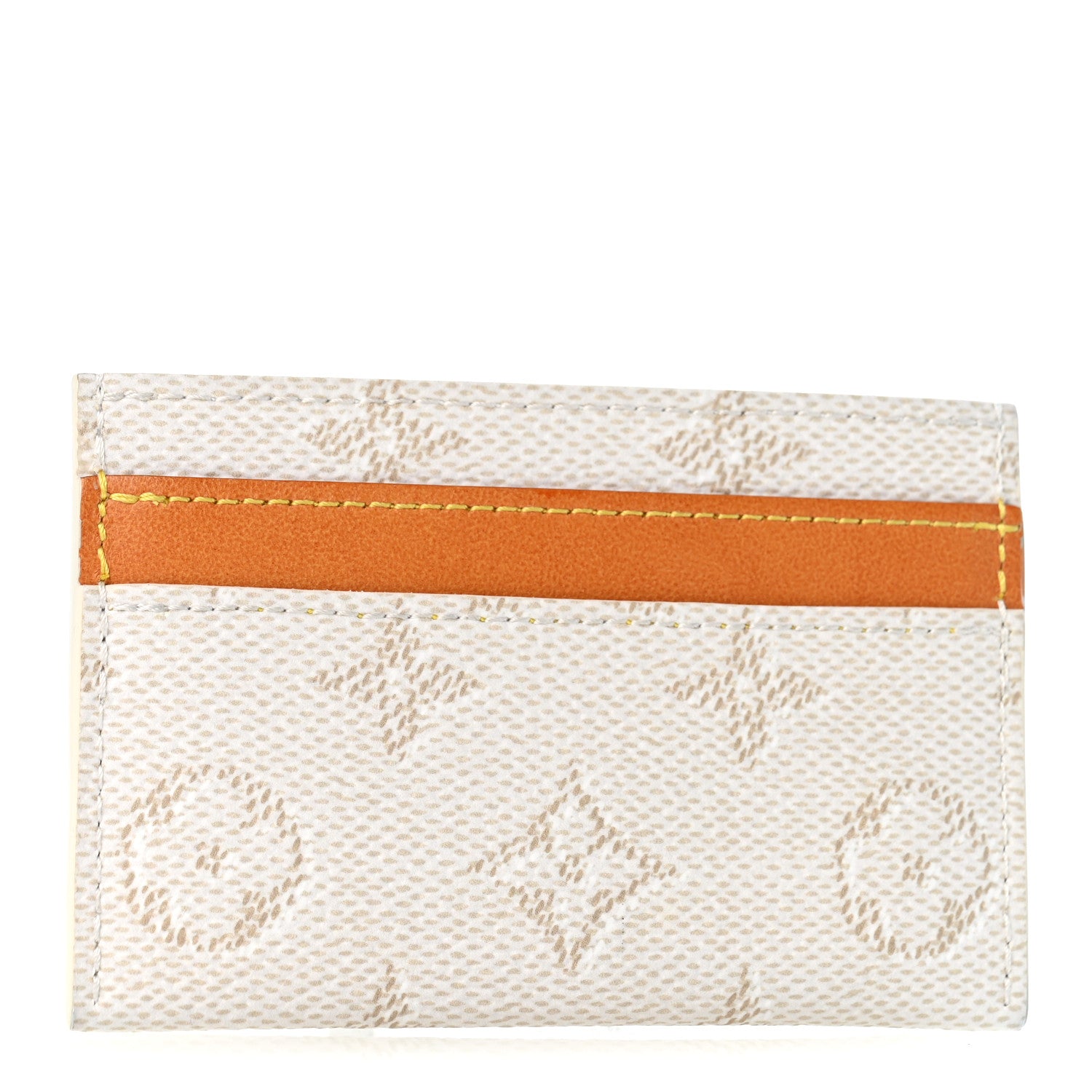Louis Vuitton Monogram Double Card Holder White 3 of 8