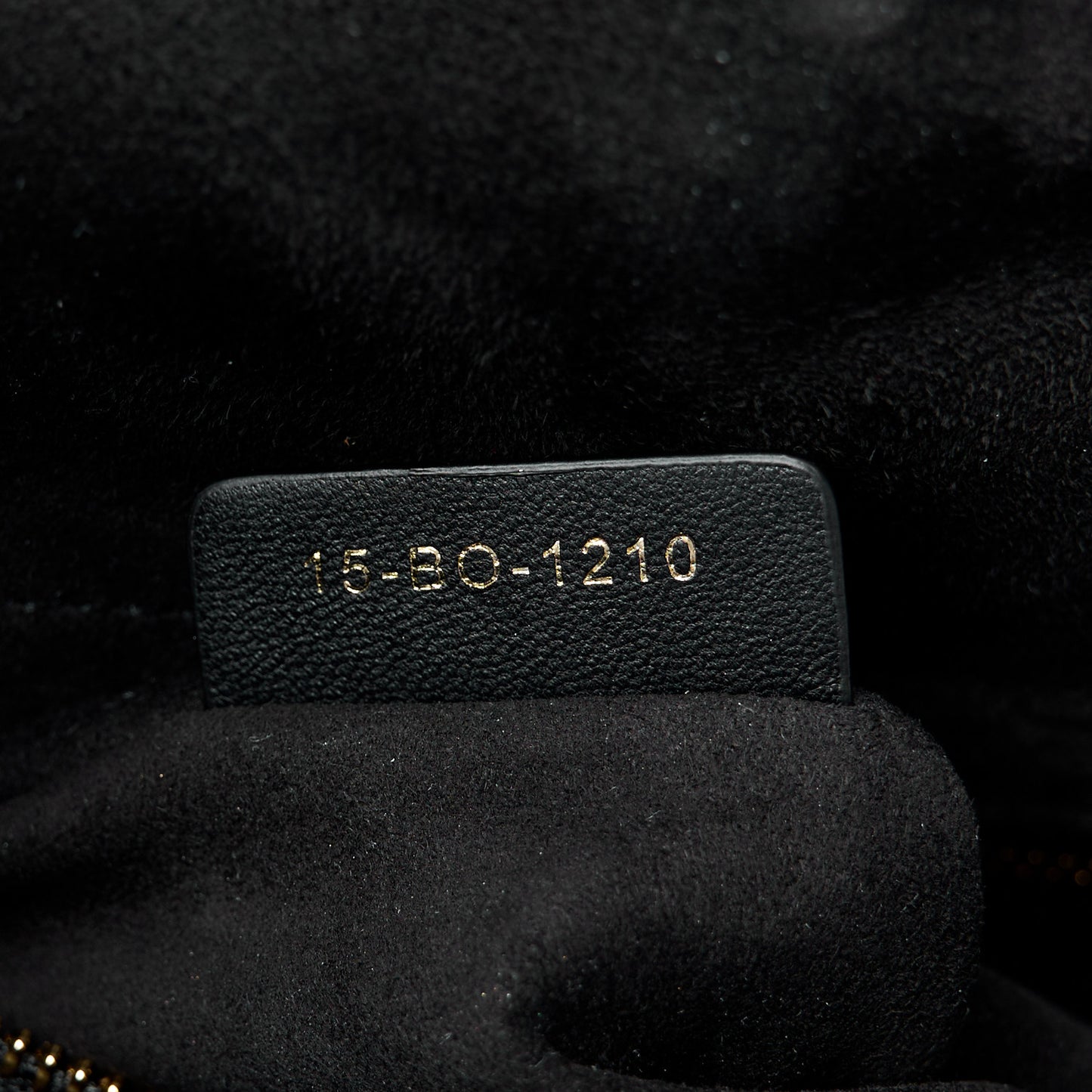 Lambskin Cannage Large Lady Dior Black