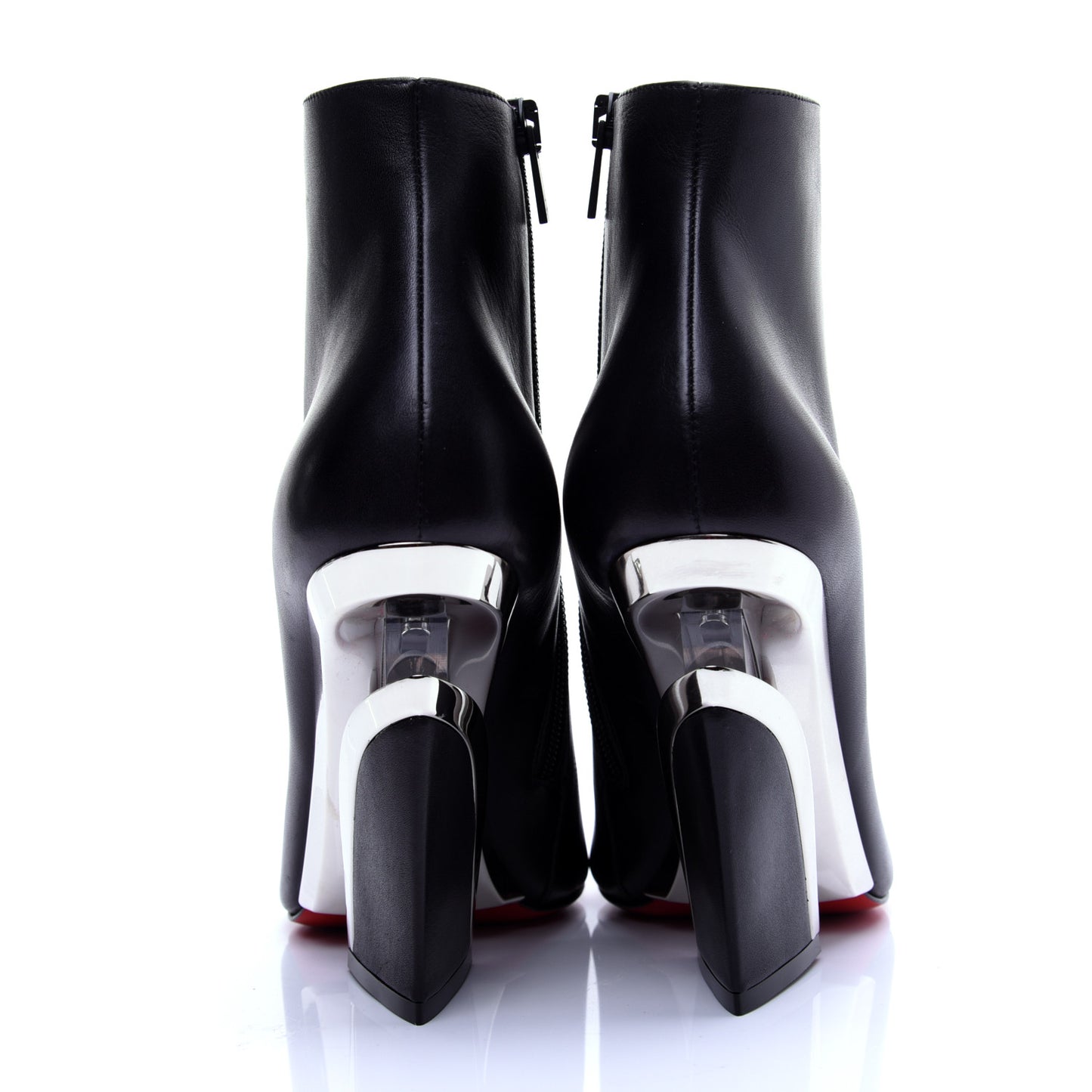 Calfskin Levitibootie 100 Booties 39.5 Black