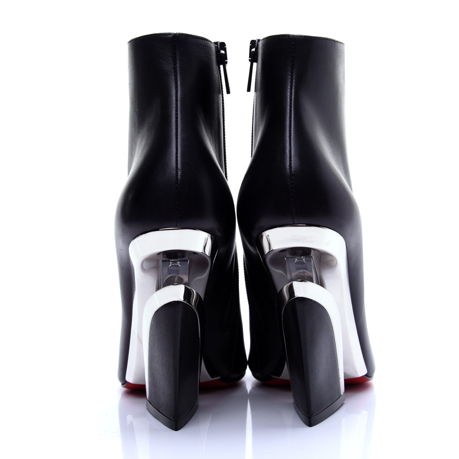 Christian Louboutin Calfskin Levitibootie 100 Booties 39.5 Black 6 of 12