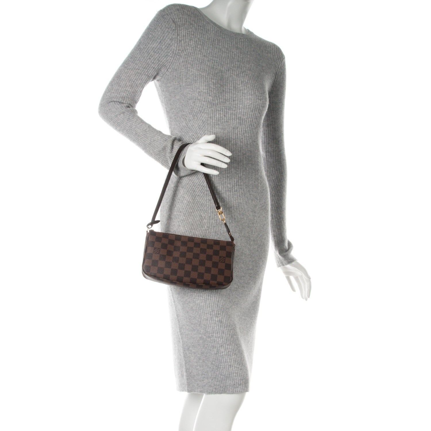 Louis Vuitton Damier Ebene Pochette Accessories NM 2 of 7