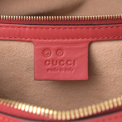 Gucci GG Supreme Monogram Blooms Small Boston Beige Blue Navy Hibiscus Red 6 of 10