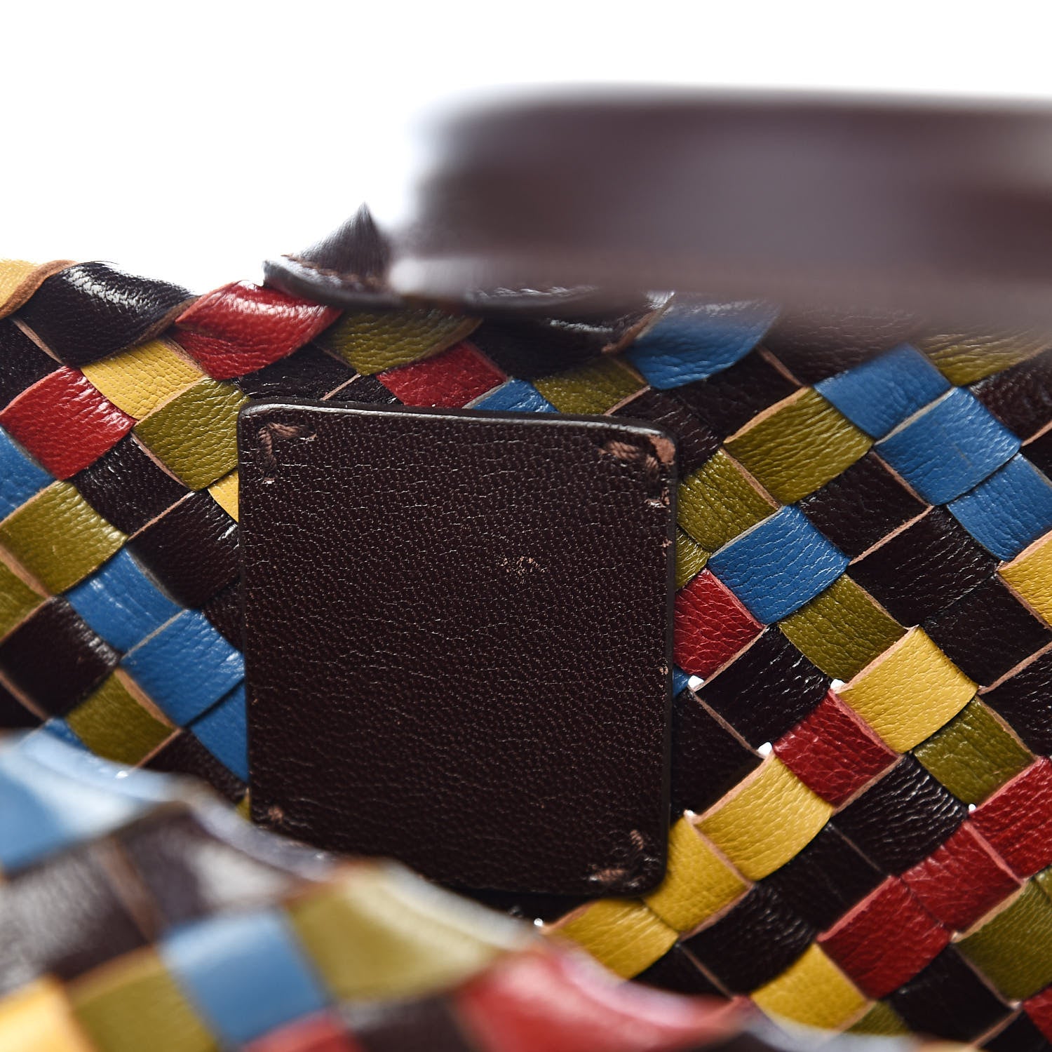 Bottega Veneta Shiny Goatskin Intrecciato Mini Cabat Multicolor 9 of 13