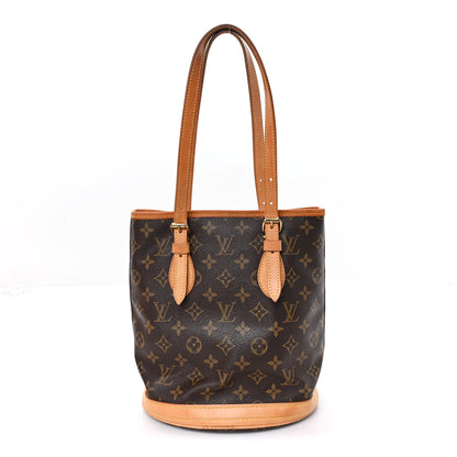 Louis Vuitton Monogram Petit Bucket 23 1 of 12