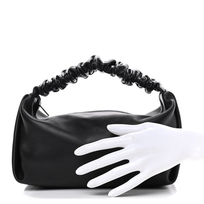 Alexander Wang Lambskin Mini Scrunchie Bag Black 2 of 8