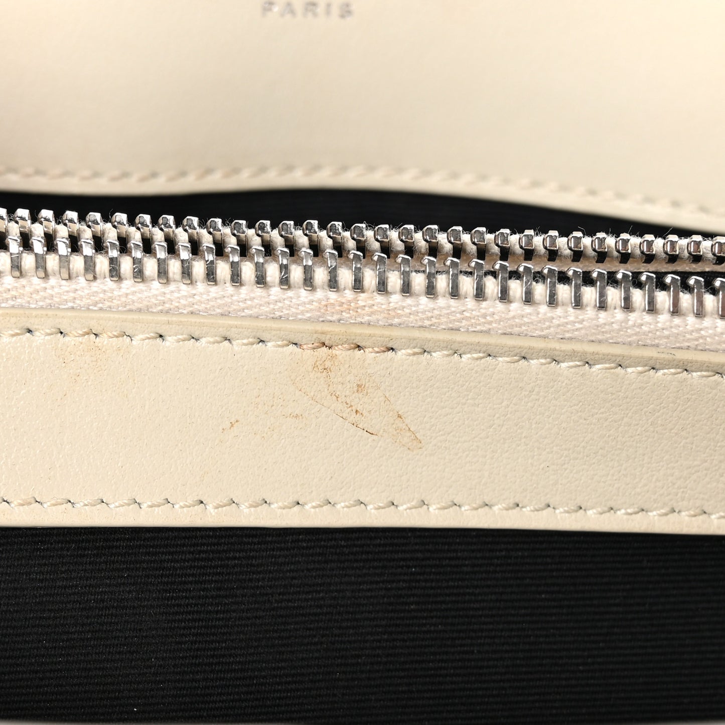 Calfskin Y Quilted Monogram Medium Loulou Chain Satchel Ivory
