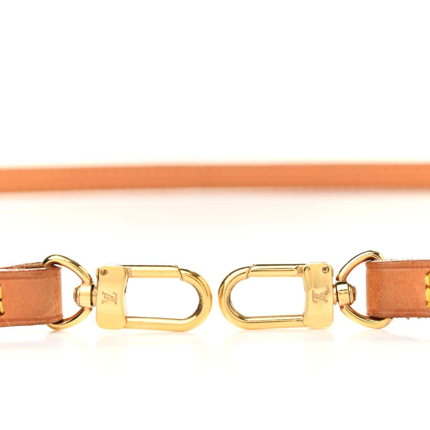 Louis Vuitton Vachetta 12mm Long Shoulder Strap VVN 3 of 6